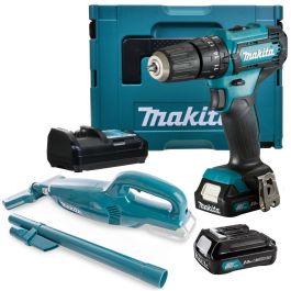 Makita Clx V Cxt X Ah Li Ion Combo Kit Hp D Drill Cl Fd