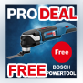 Bosch GRA 18V2-46 Cordless Lawn Mower + GRT18V-33 Brushless Strimmer + 3x 4AH 