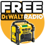 Dewalt 18v Tstak DAB Digital Site Radio Bluetooth Charger USB + Powerstack 5.0AH