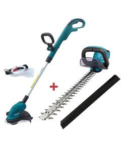 Makita DUR181Z LXT 18v Cordless Grass Line Trimmer & DUH523Z Hedge Cutter Bare