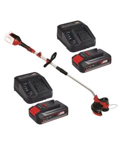 Einhell 3411300 GE-CT Power X-Change Grass Trimmer 36V + 2 x 2.5AH Battery Pack 