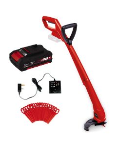 Einhell 18v Cordless Strimmer Lawn Line Trimmer 24cm GC-CT 18/24 Li P 1x Battery