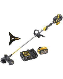 Dewalt DCM571X1 54v XR Flexvolt Cordless Grass Timmer Brush Cutter + 9ah + Blade