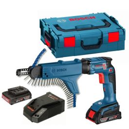 Bosch GSR18V ECTE 18v Collated Brushless Drywall Screwdriver 2 x