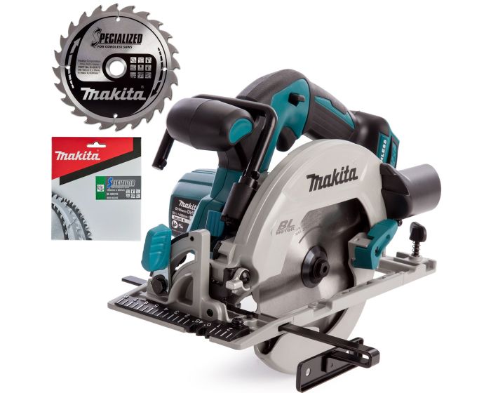 Makita DHS680Z 18v Lithium Brushless Circular Saw 165mm Bare Specialized Blade Buyaparcel