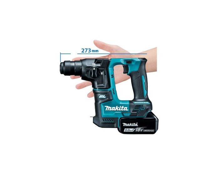 Makita DHR171RTJ 18V Cordless Brushless SDS Plus Rotary Hammer Drill 2 x 5.0ah Buyaparcel