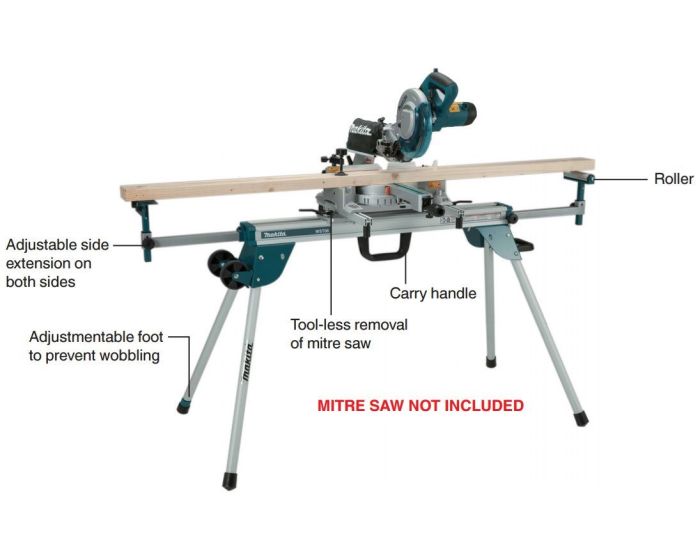 Makita cordless mitre saw 36v with stand sale