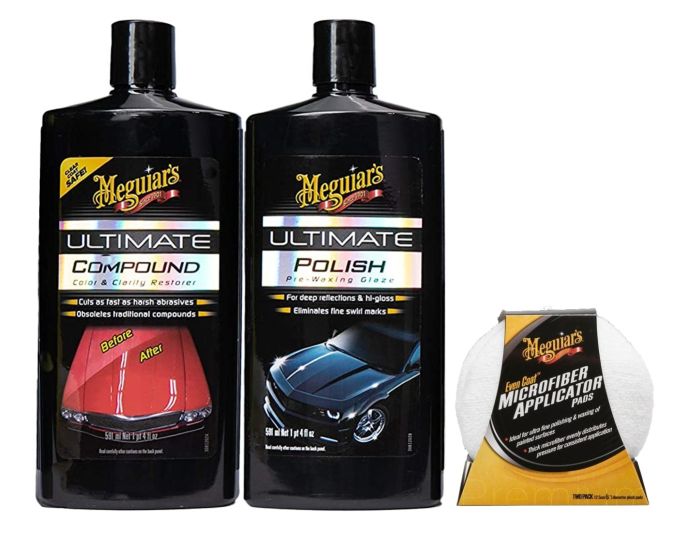 Meguiar's on X: Who else loves the Ultimate Trio when it comes time to  clean, polish & protect? 🤔 #meguiars #compound #polish #wax #ultimate   / X