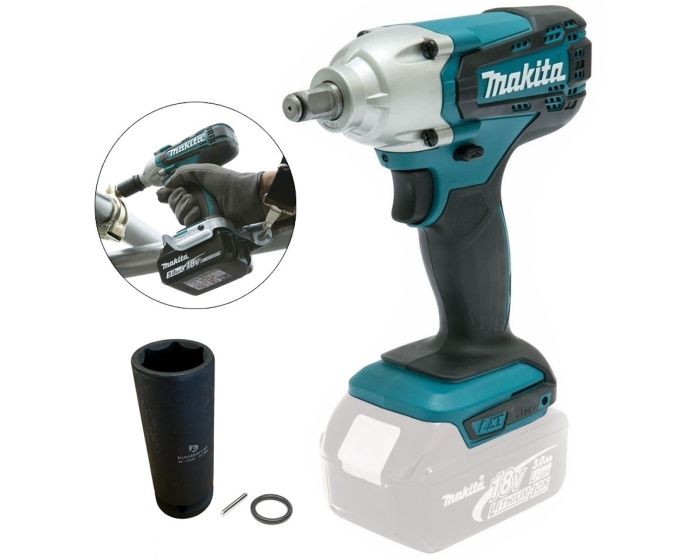 Makita DTW190Z 18v Cordless 1 2 Impact Wrench Scaffolding Tool 21mm Socket Buyaparcel