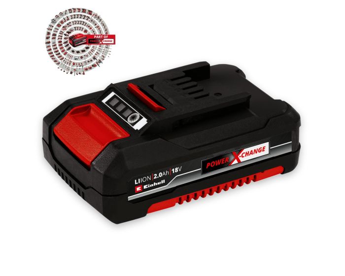 Einhell Power X Change 18v Lithium Ion 2.0ah Battery Twin Pack PX BAT2 Ozito x 2 Buyaparcel