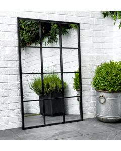 Garden Trading Fulbrook Mirror Rectangular Indoor Outdoor Window Pane 120 x 80cm