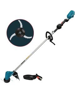 Makita DUR190LZX3 Brushless 18v Cordless Grass Line Trimmer + Brushcutter Blade