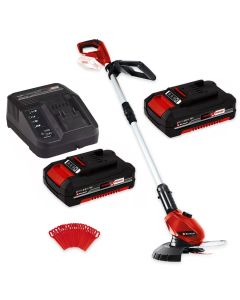 Einhell 18v Grass Strimmer Cordless Line Trimmer 24cm GE-CT 18 Li 2 x 2.0ah Batt