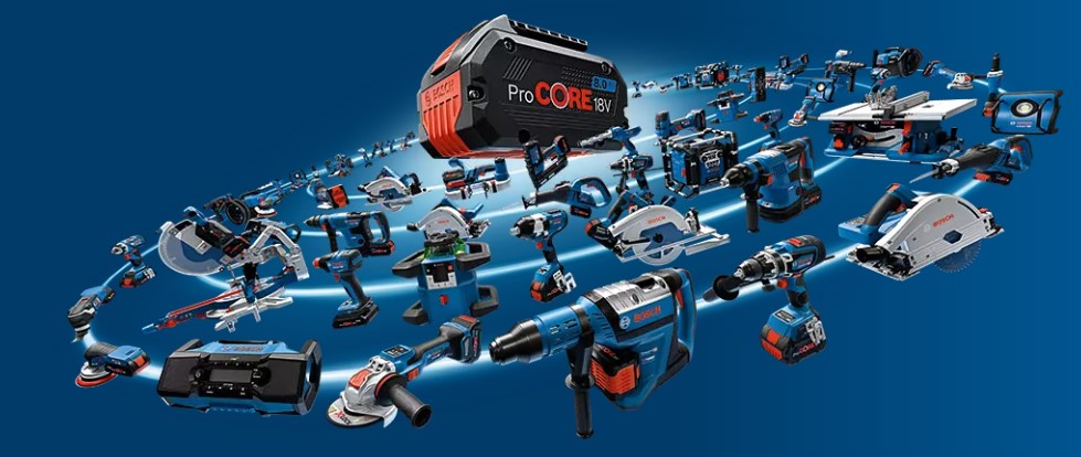 Bosch PROCORE BITURBO Cordless Tools